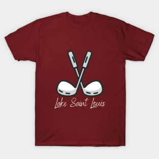 Cartoon Crossed Clubs T-Shirt